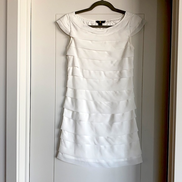 White mini dress 👗☀️ - Picture 1 of 2